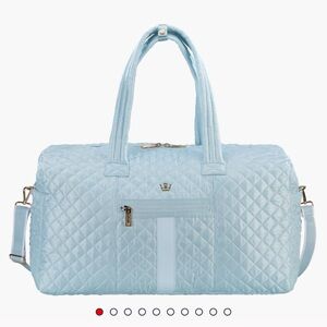 NWT 24 + 7 Weekender Duffle Bag travel suitcase luggage Sky Blue